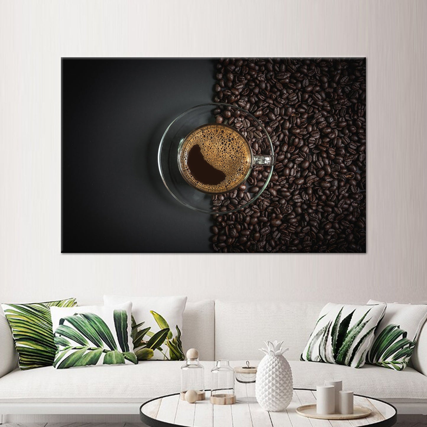 Cup Coffee Canvas Print