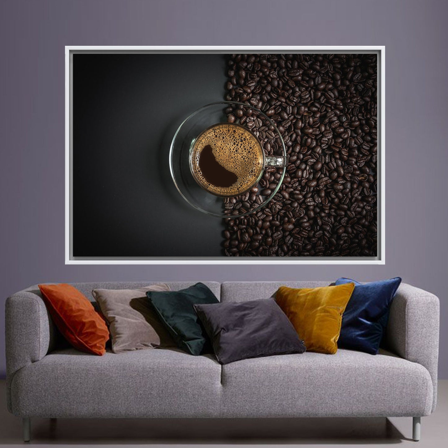 Cup Coffee Canvas Print