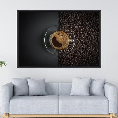 Cup Coffee Canvas Print