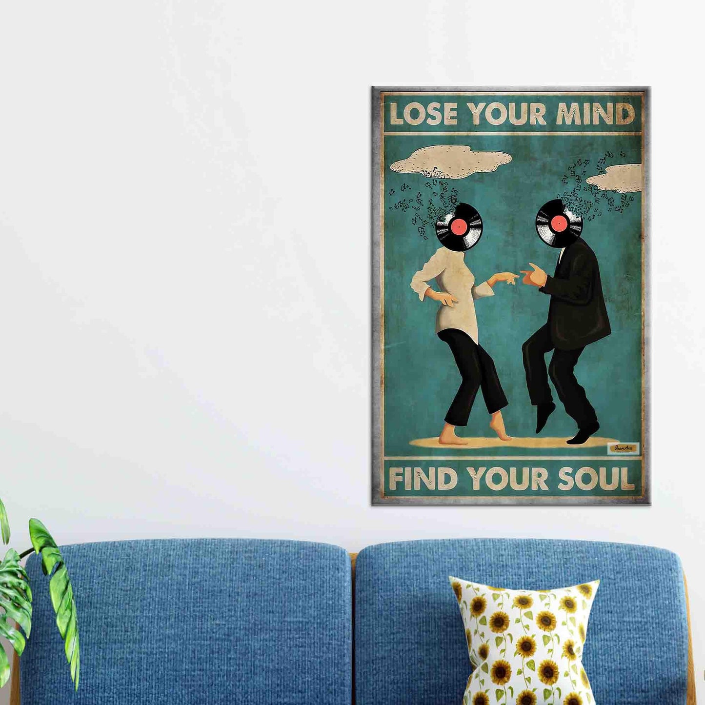 Lose Your Mind Find Soul Canvas Print