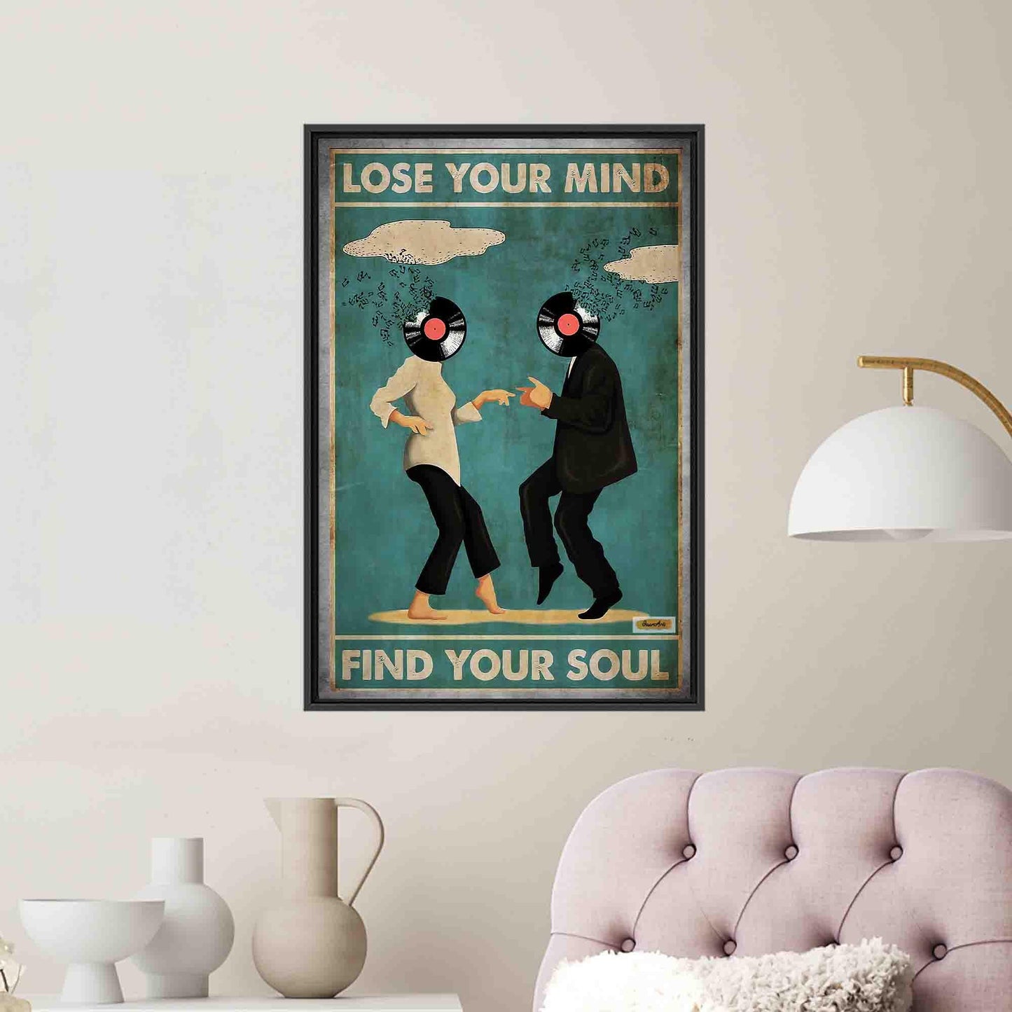 Lose Your Mind Find Soul Canvas Print