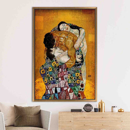 Gustav Klimt Family Nouveau Rich Canvas Print