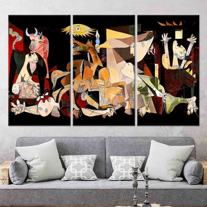 Modern Picasso Canvas Print, Surreal Abstract Decor, Personalized Gift for Her, Famous Art Poster