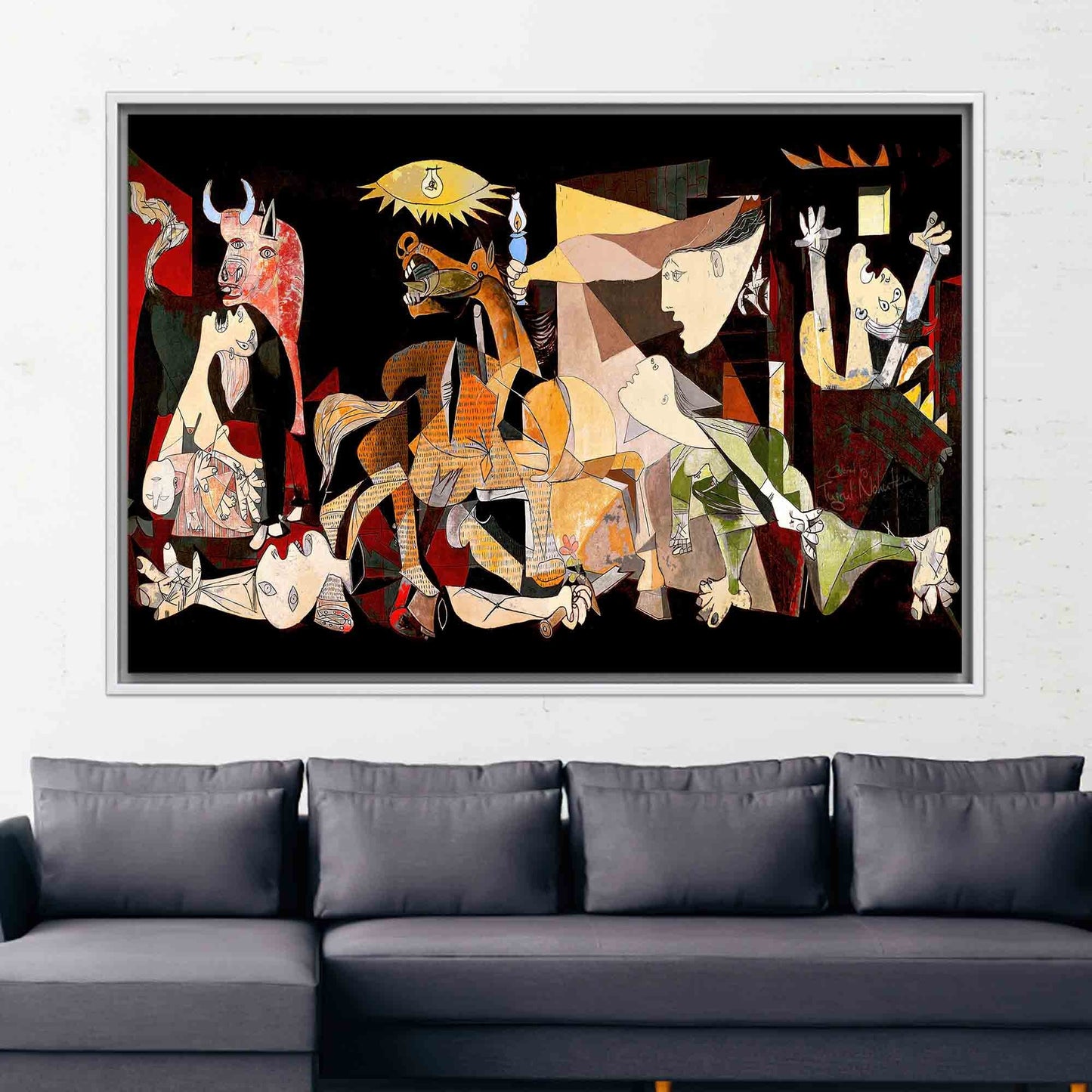 Modern Picasso Canvas Print, Surreal Abstract Decor, Personalized Gift for Her, Famous Art Poster
