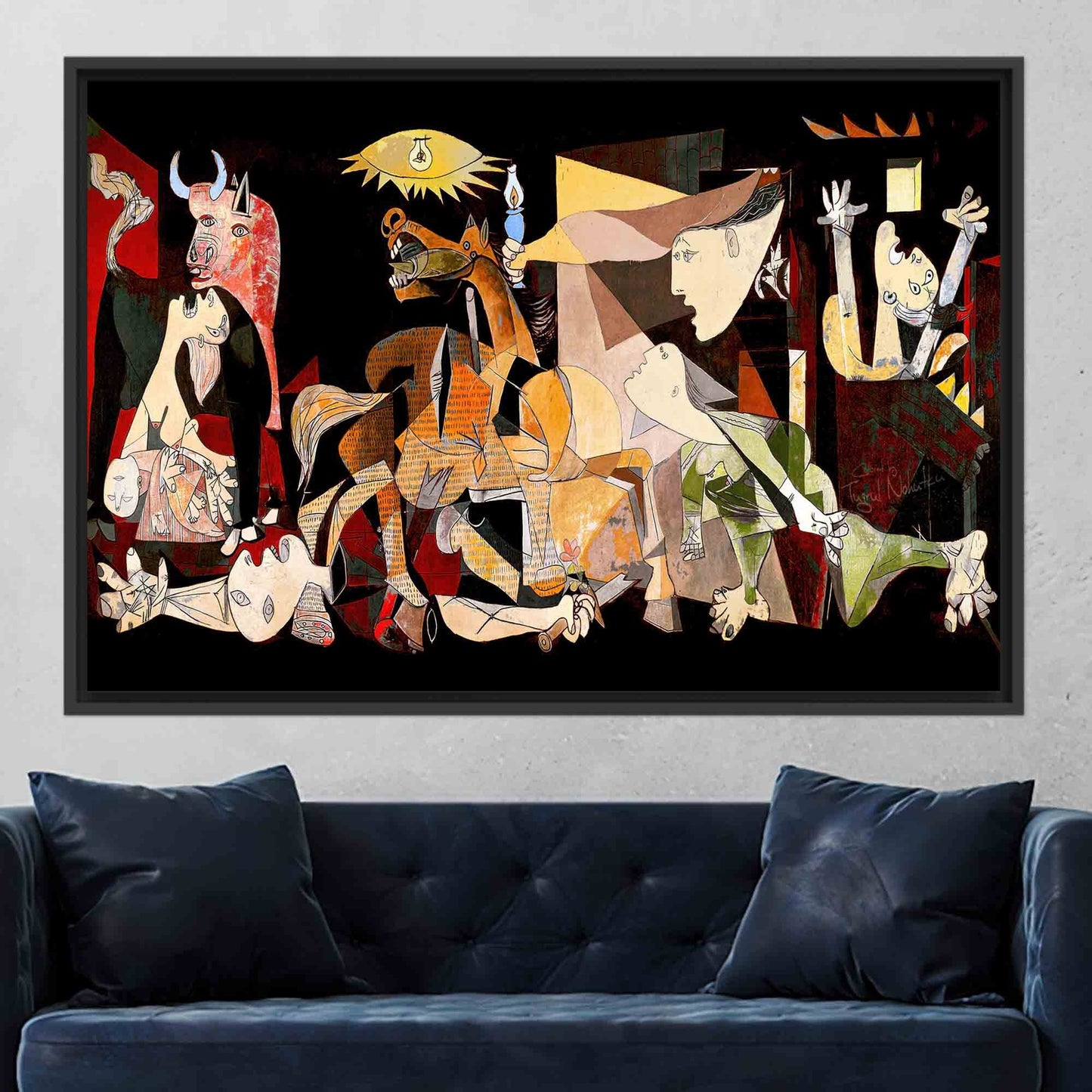 Modern Picasso Canvas Print, Surreal Abstract Decor, Personalized Gift for Her, Famous Art Poster