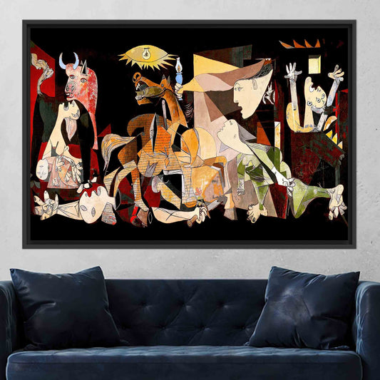Modern Picasso Canvas Print, Surreal Abstract Decor, Personalized Gift for Her, Famous Art Poster