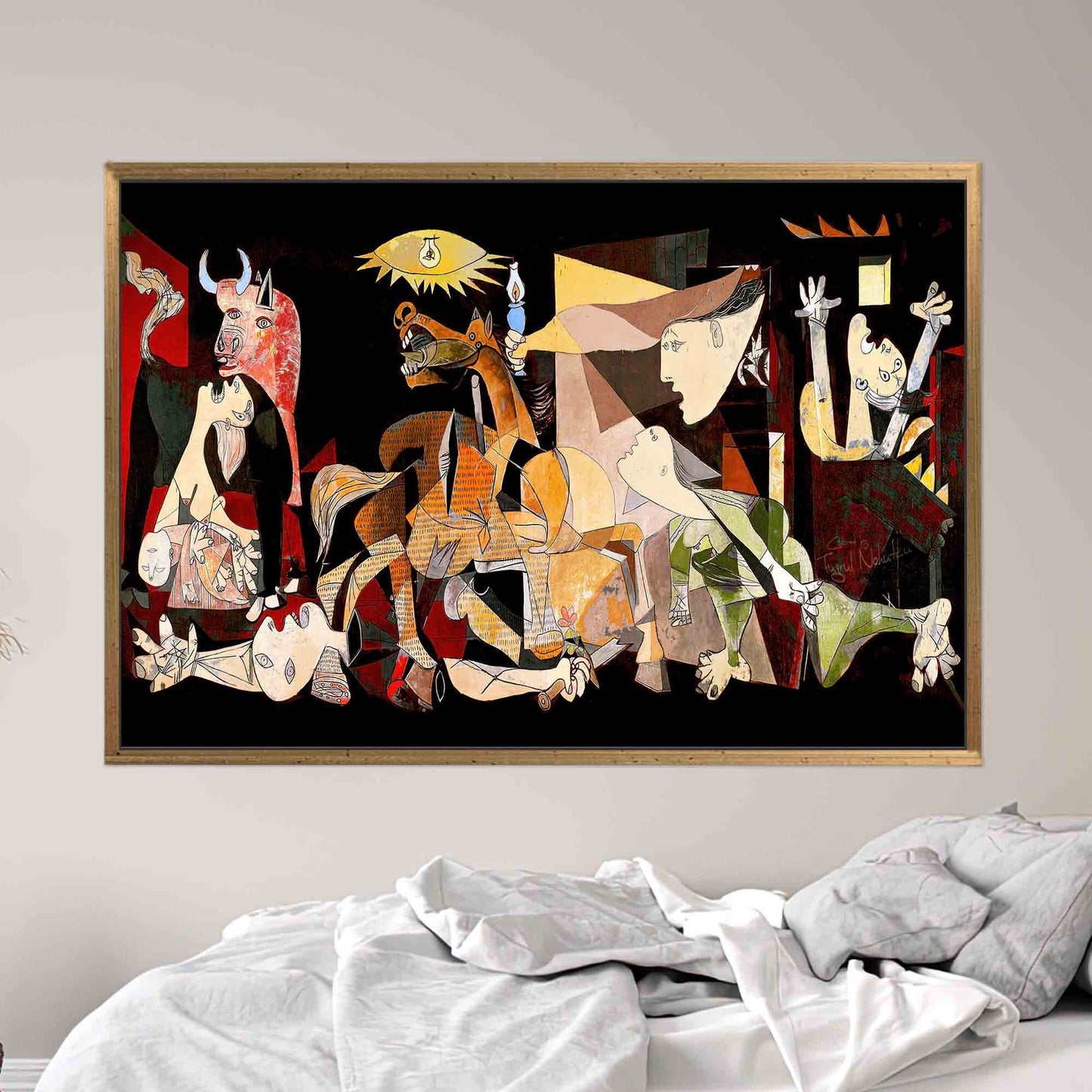 Modern Picasso Canvas Print, Surreal Abstract Decor, Personalized Gift for Her, Famous Art Poster