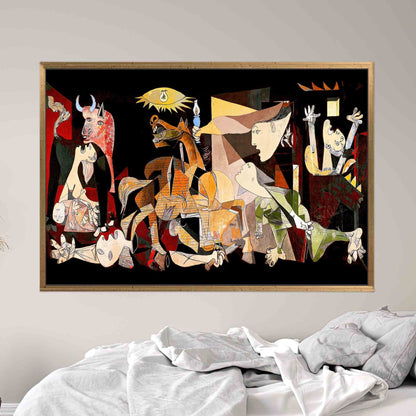 Modern Picasso Canvas Print, Surreal Abstract Decor, Personalized Gift for Her, Famous Art Poster