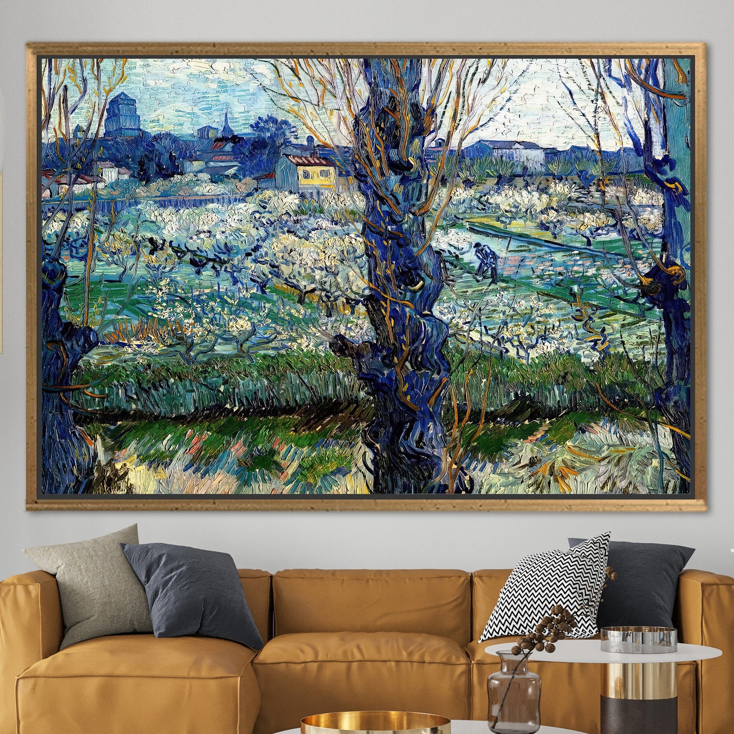 Vincent Van Gogh Arles Canvas Print