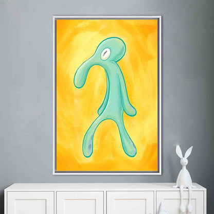 Bold and Brash Abstract Canvas Print