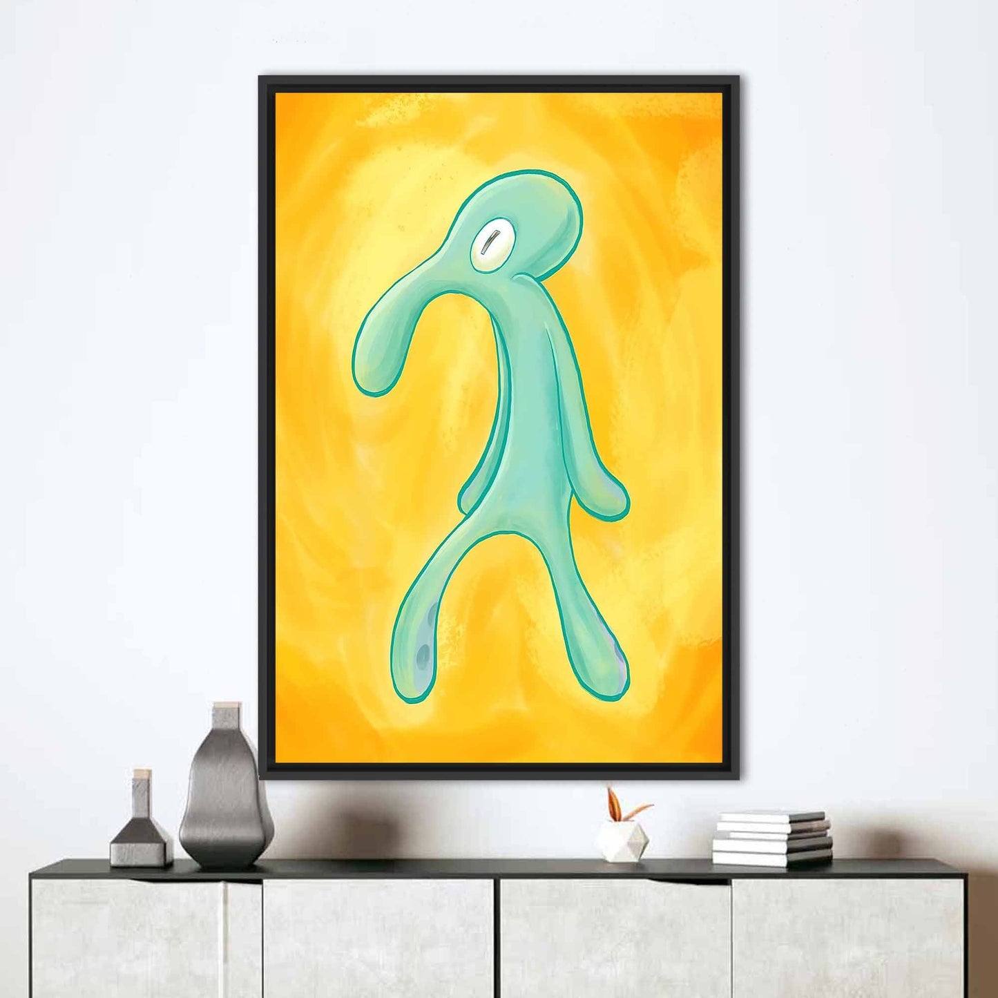 Bold and Brash Abstract Canvas Print