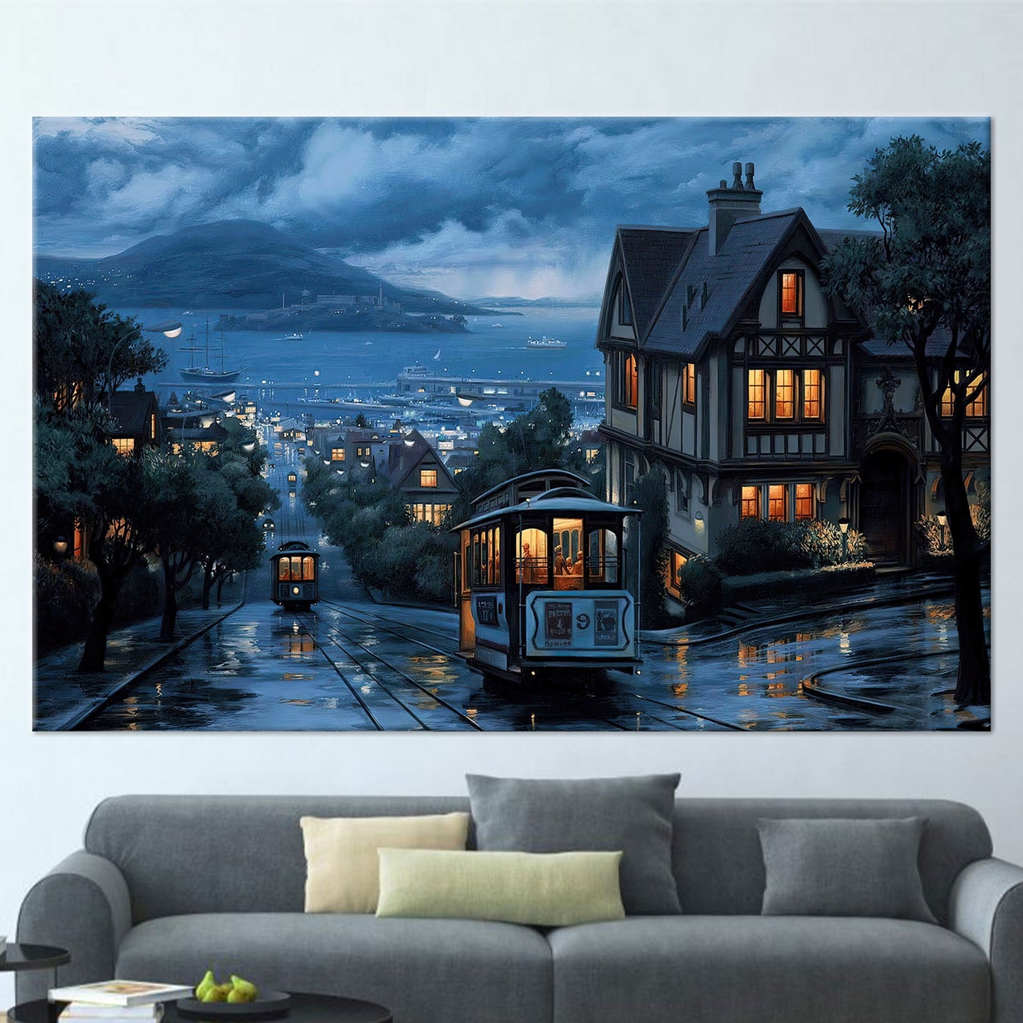 Old Istanbul Cityscape Landscape Turkey Canvas Print
