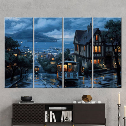 Old Istanbul Cityscape Landscape Turkey Canvas Print