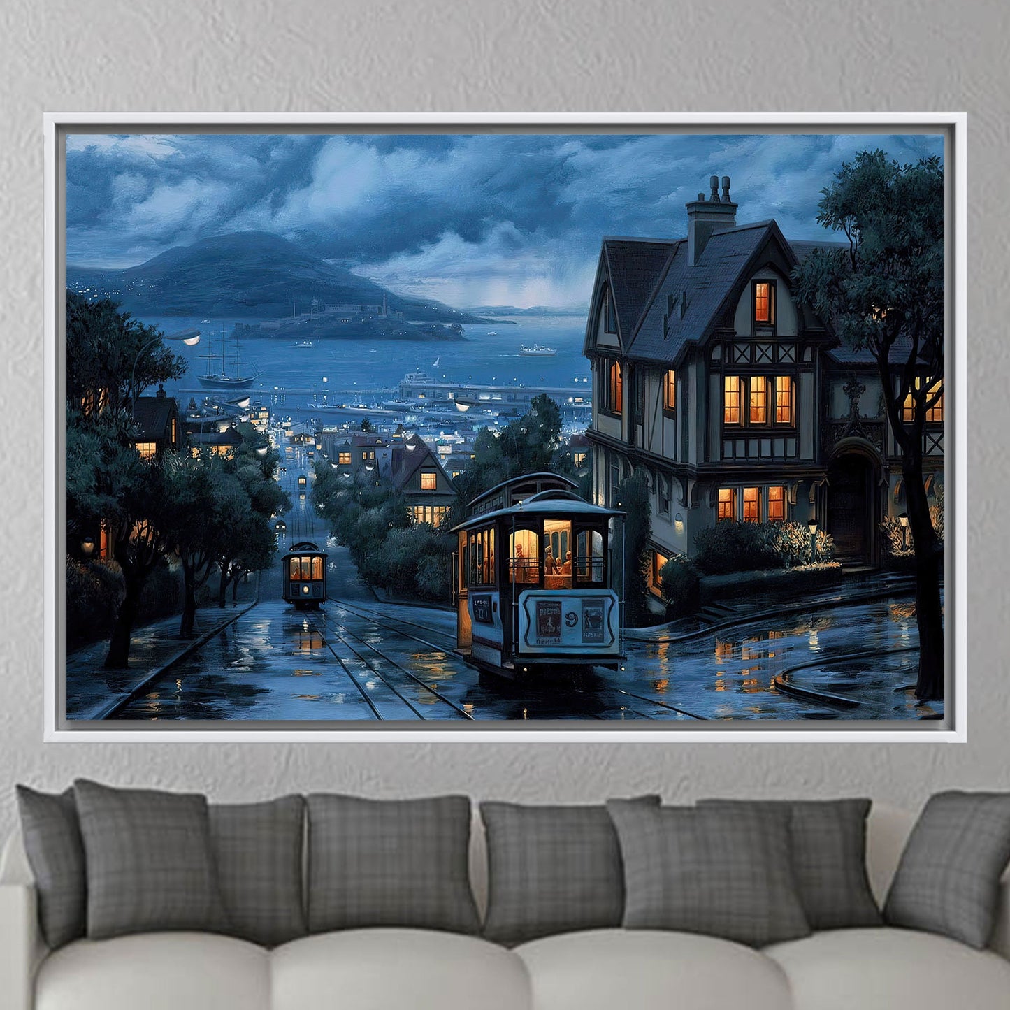 Old Istanbul Cityscape Landscape Turkey Canvas Print