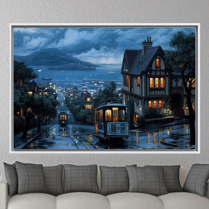 Old Istanbul Cityscape Landscape Turkey Canvas Print