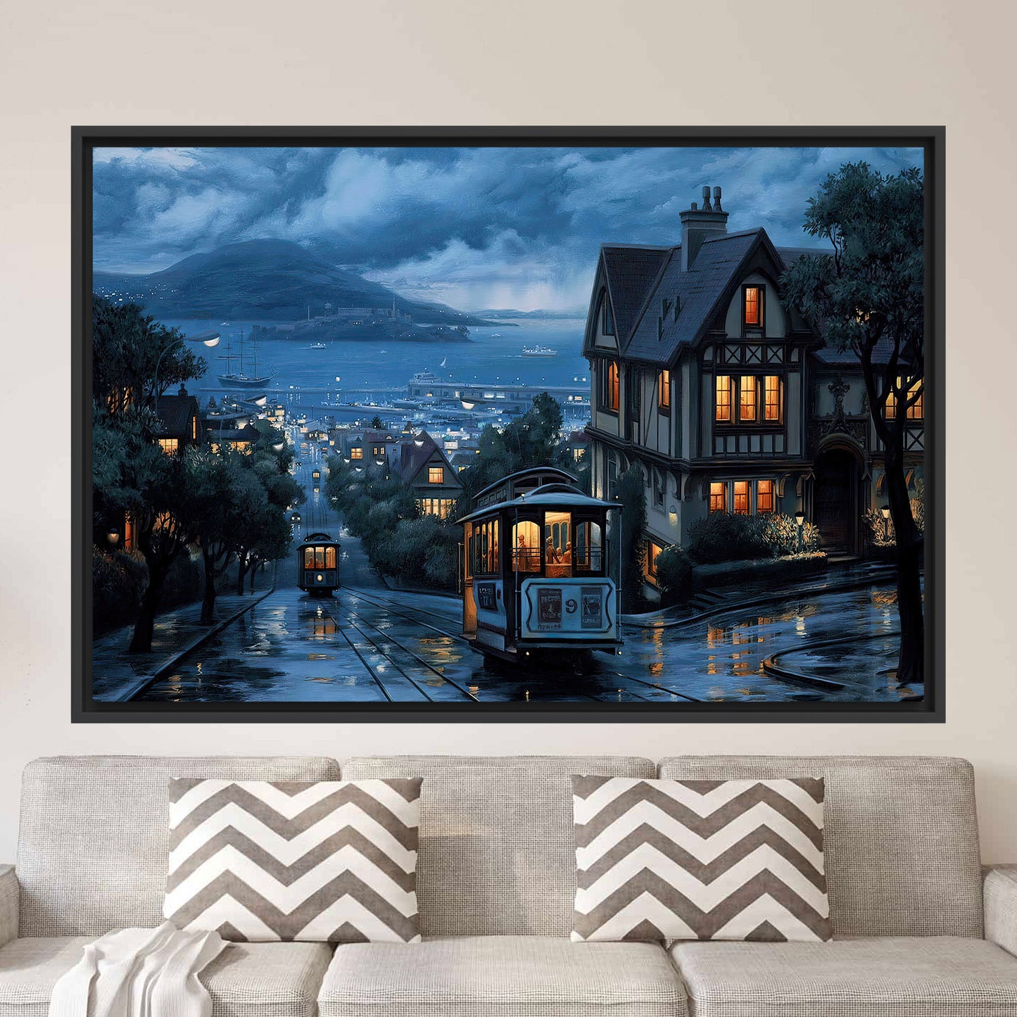 Old Istanbul Cityscape Landscape Turkey Canvas Print