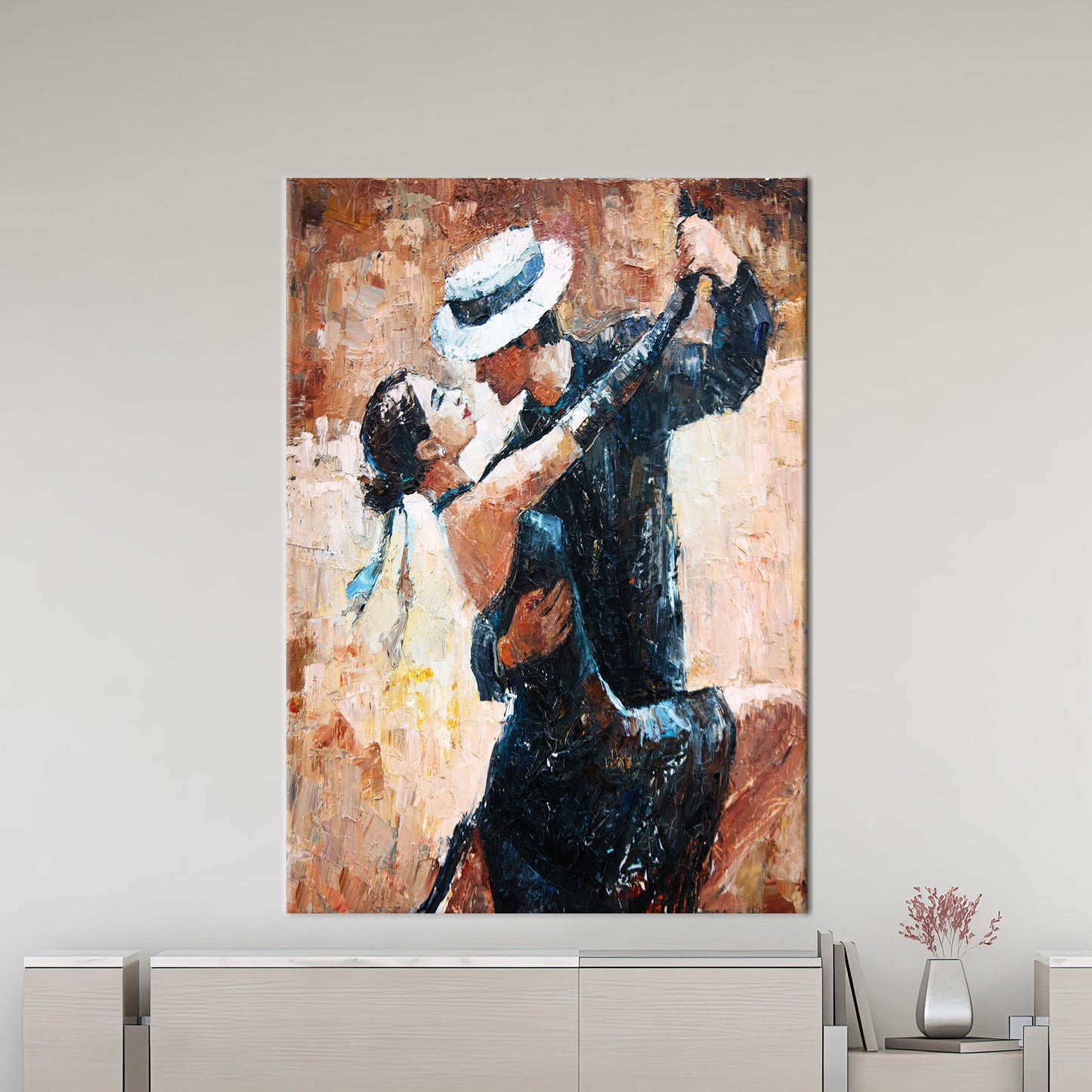 Romantic Couple Canvas Print
