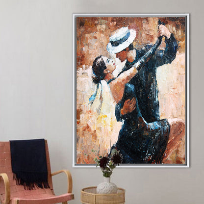 Romantic Couple Canvas Print