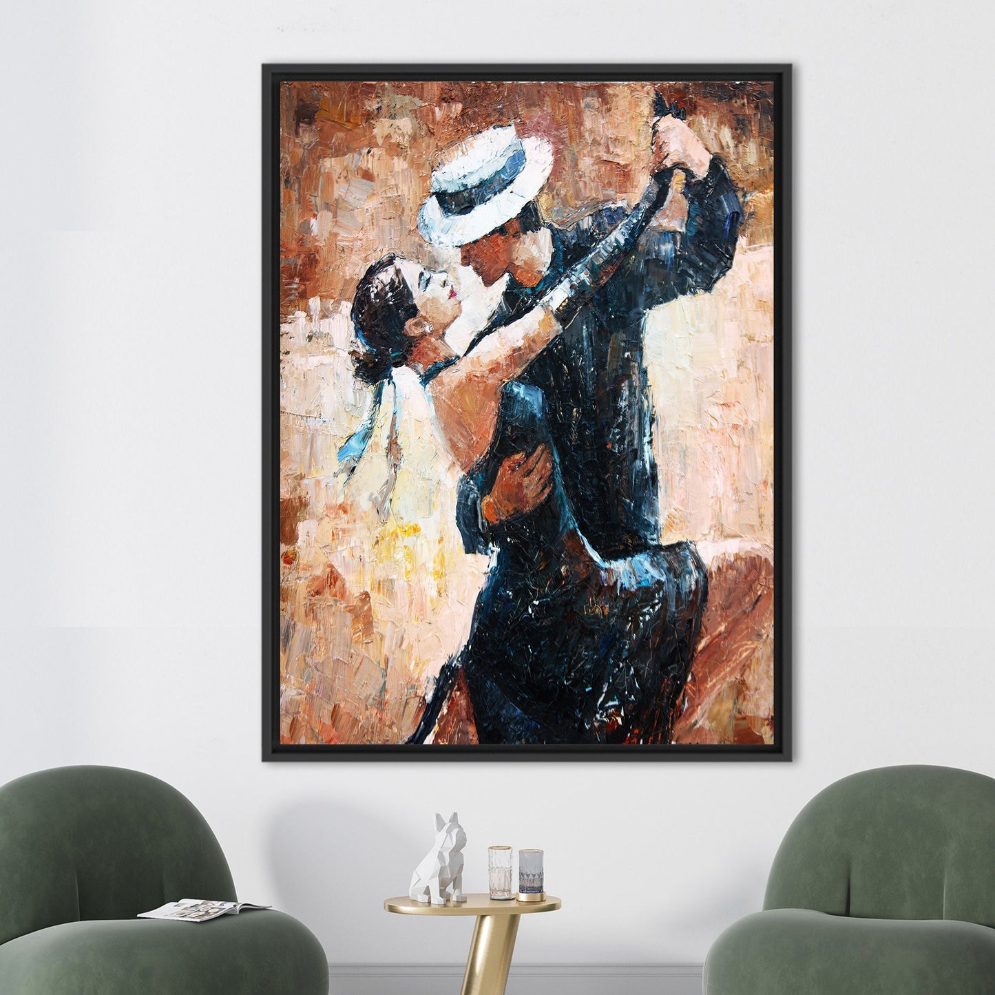Romantic Couple Canvas Print