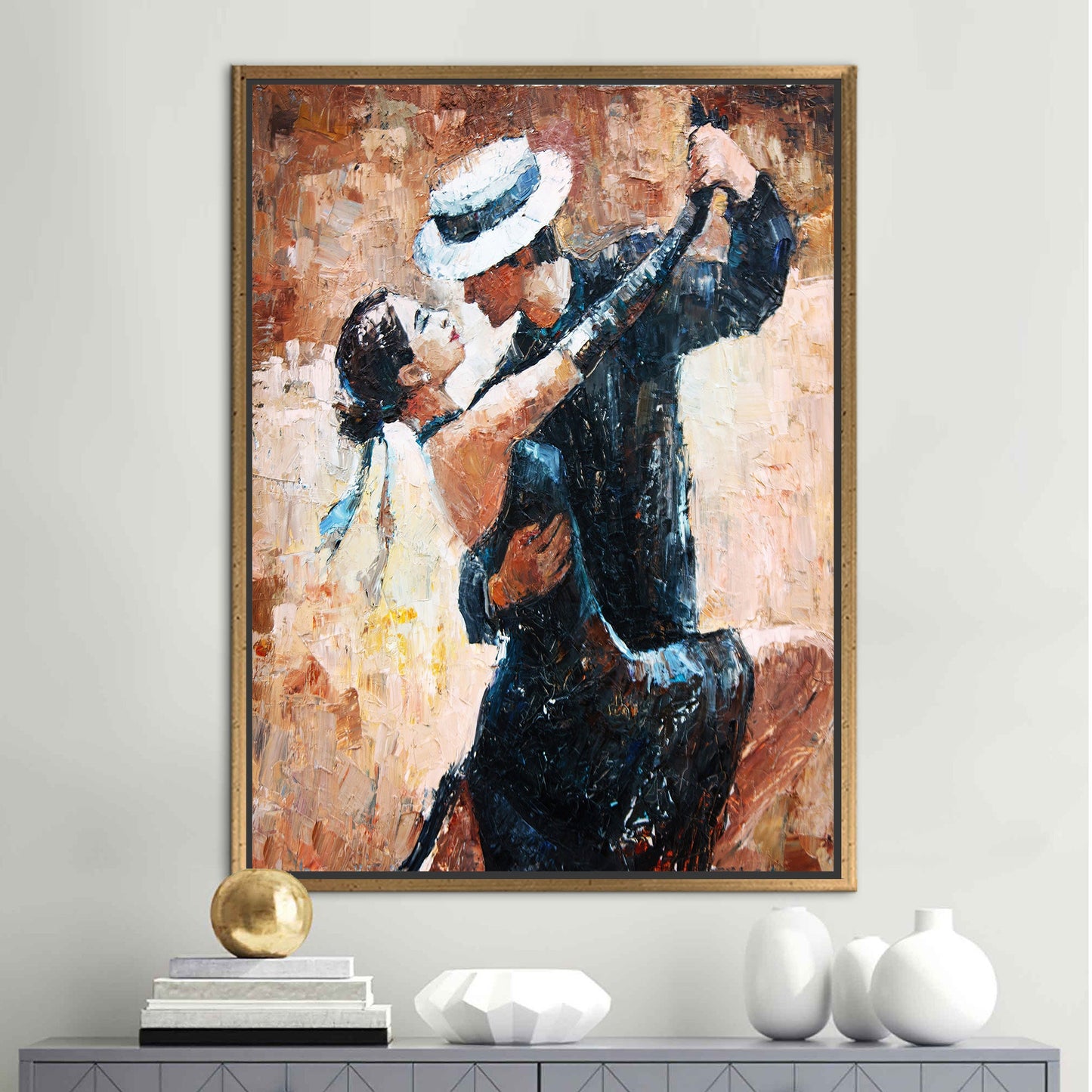 Romantic Couple Canvas Print