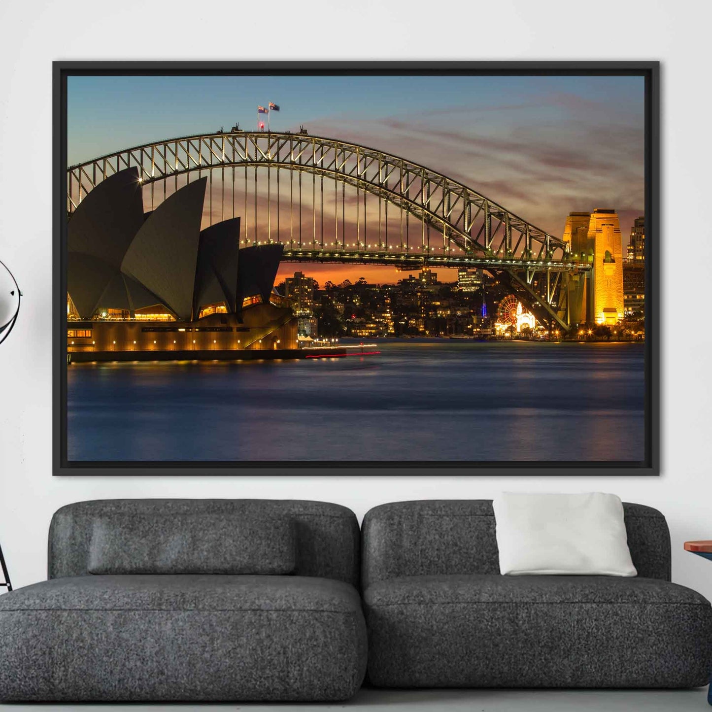 Sydney Landscape Royal Botanic Garden Canvas Print