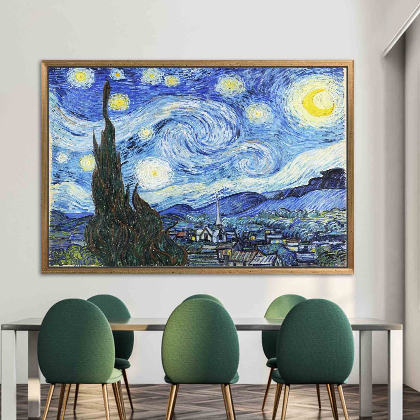 Starry Night Vincent Van Gogh Canvas Print