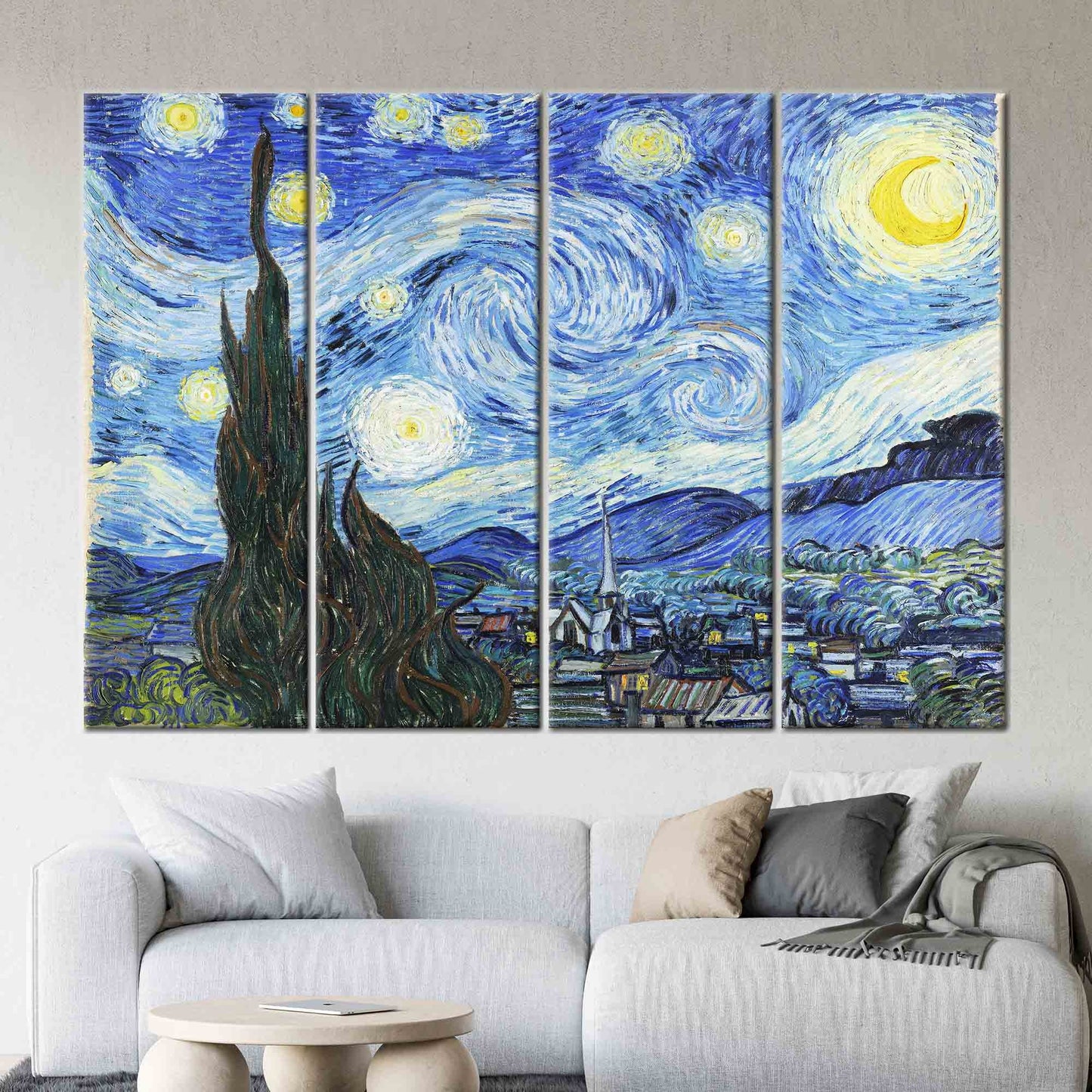 Starry Night Vincent Van Gogh Canvas Print