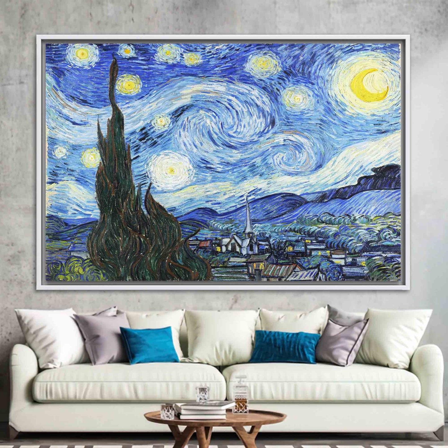 Starry Night Vincent Van Gogh Canvas Print