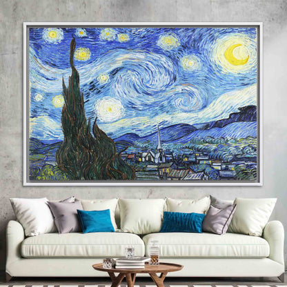 Starry Night Vincent Van Gogh Canvas Print