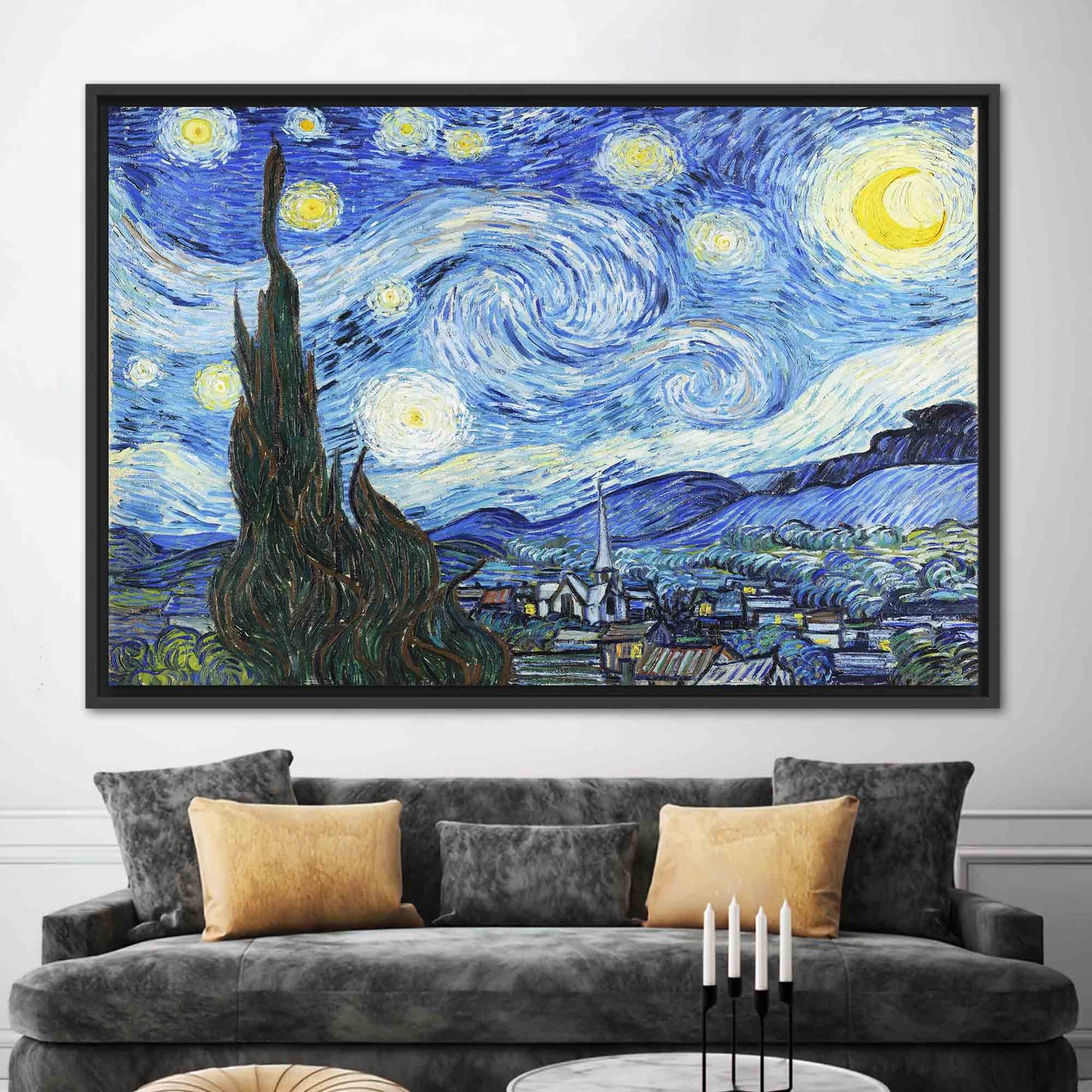Starry Night Vincent Van Gogh Canvas Print