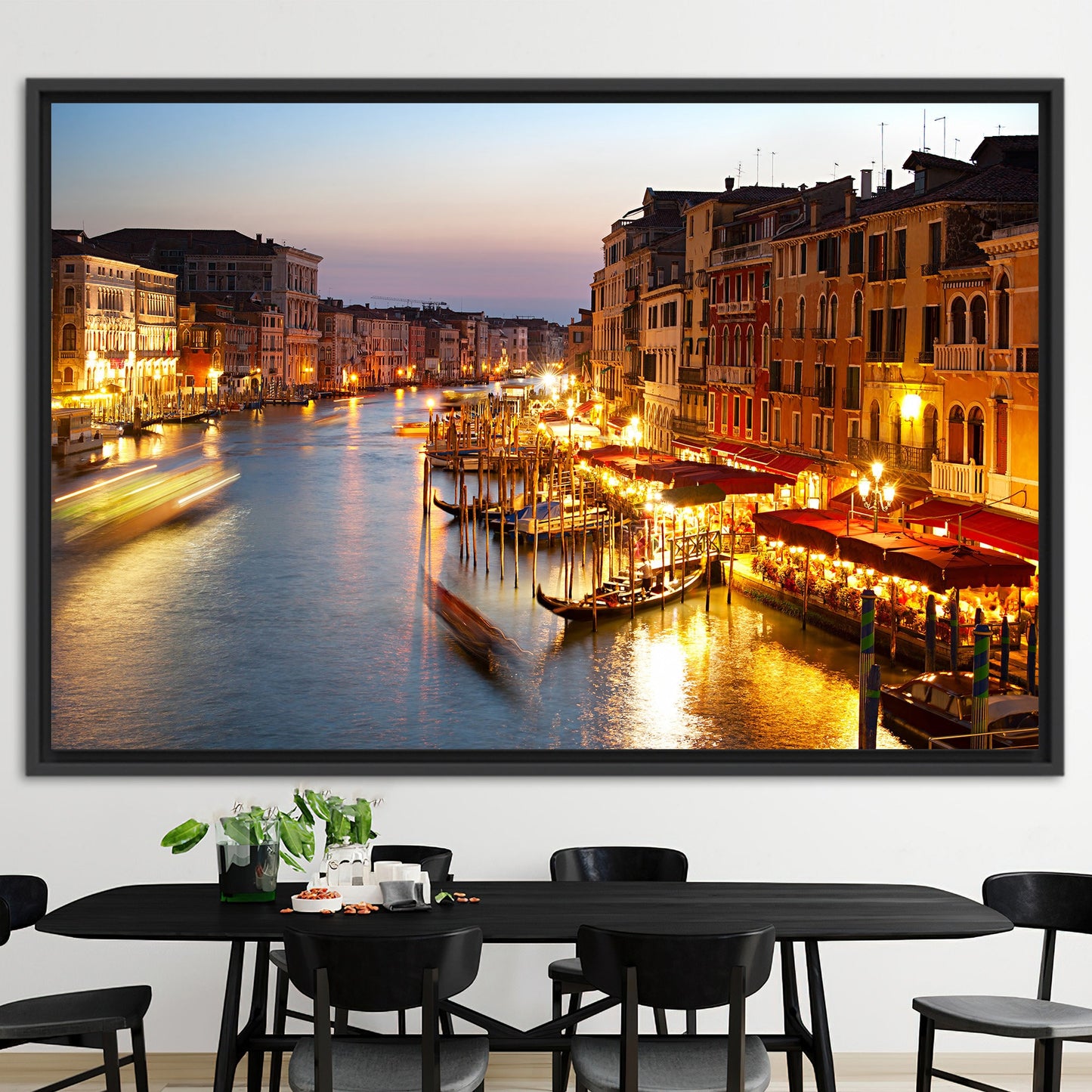 Venice City 3D Canvas Print