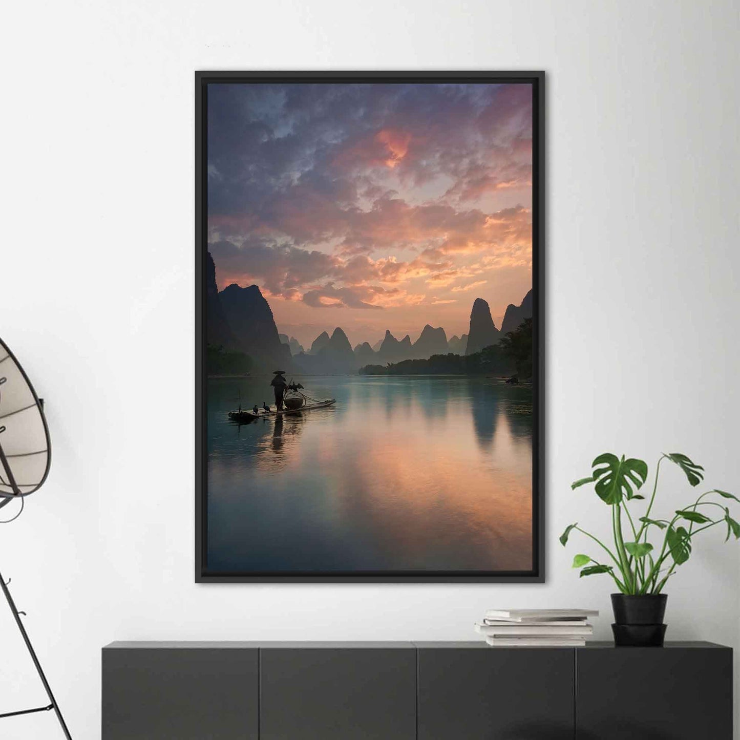 Guilin China Landscape 3D Serene Canvas Print