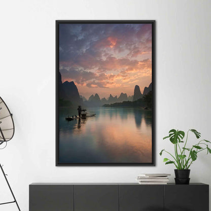 Guilin China Landscape 3D Serene Canvas Print