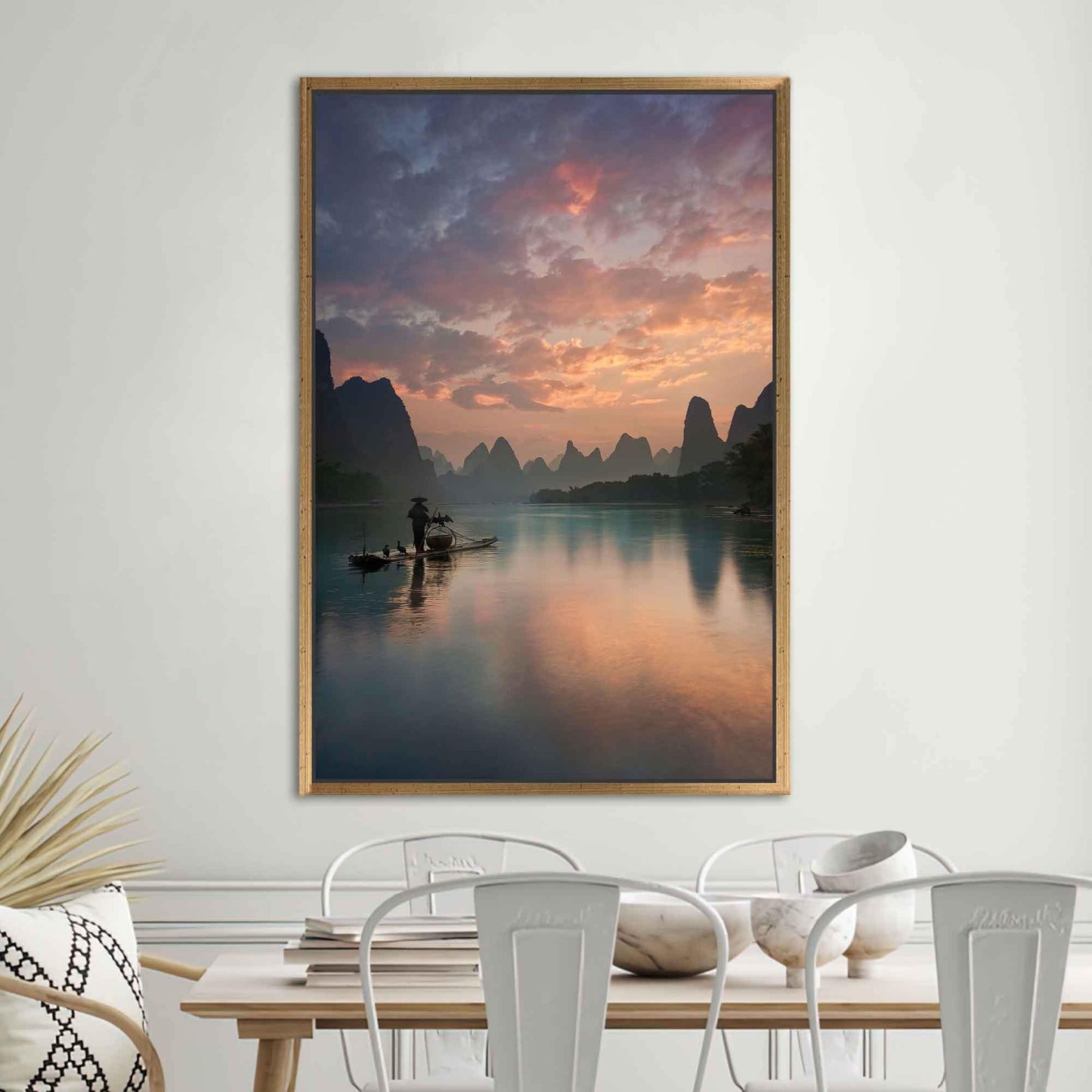 Guilin China Landscape 3D Serene Canvas Print