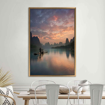 Guilin China Landscape 3D Serene Canvas Print