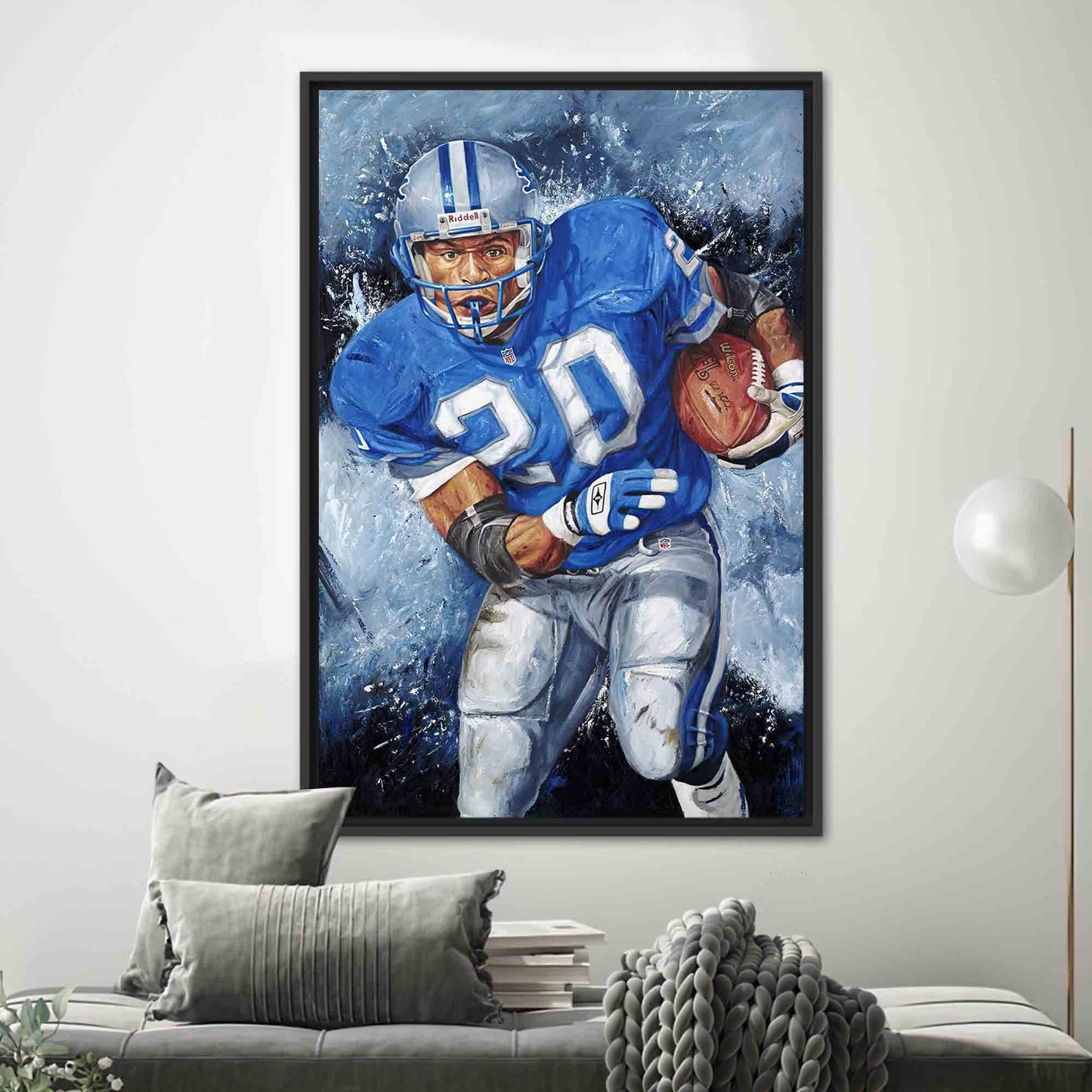 Detroit Lions American Sports Canvas Print