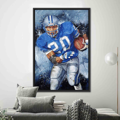 Detroit Lions American Sports Canvas Print