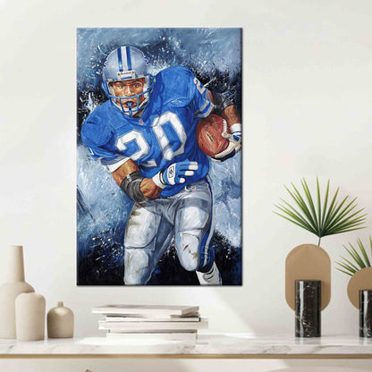 Detroit Lions American Sports Canvas Print