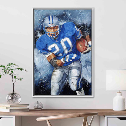 Detroit Lions American Sports Canvas Print