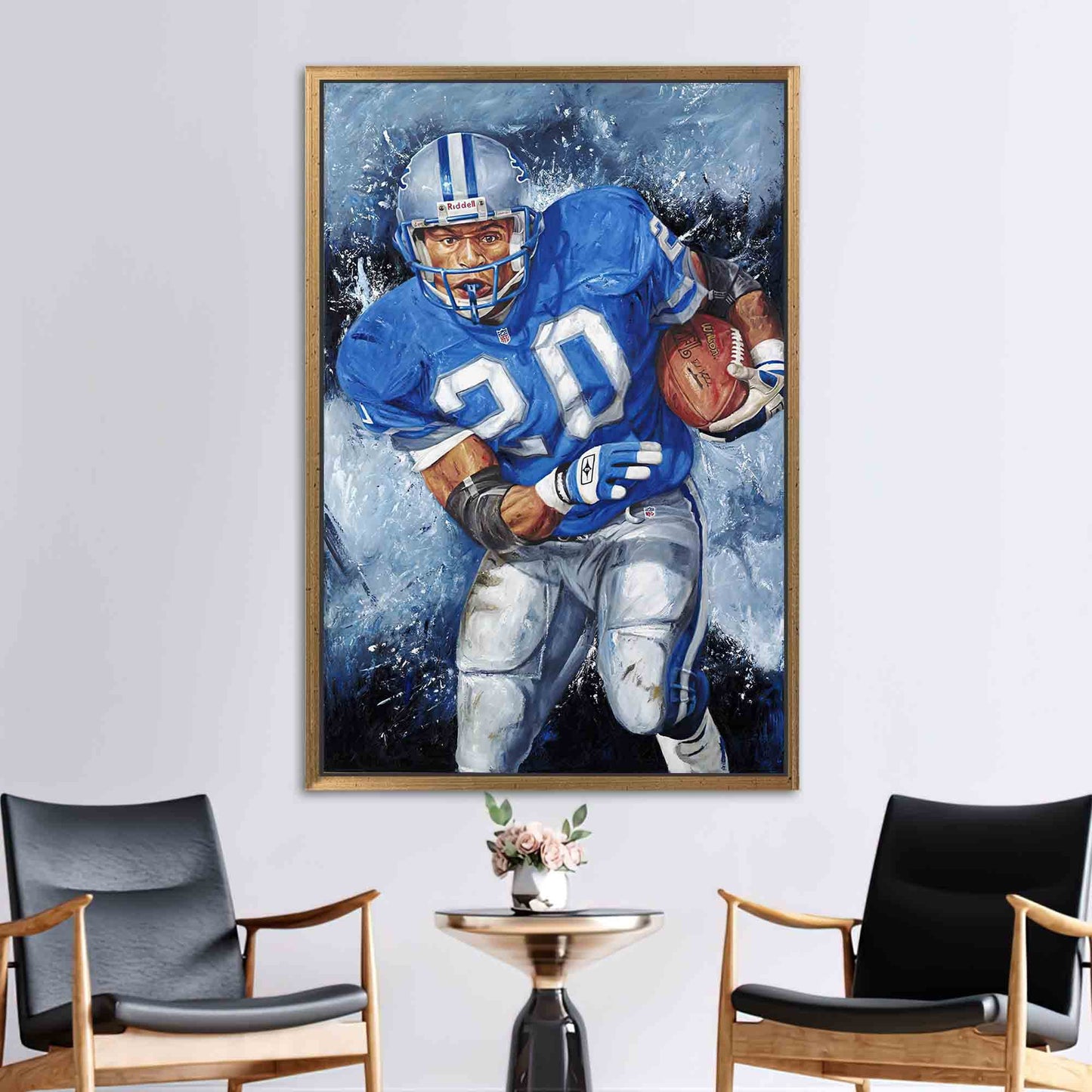 Detroit Lions American Sports Canvas Print