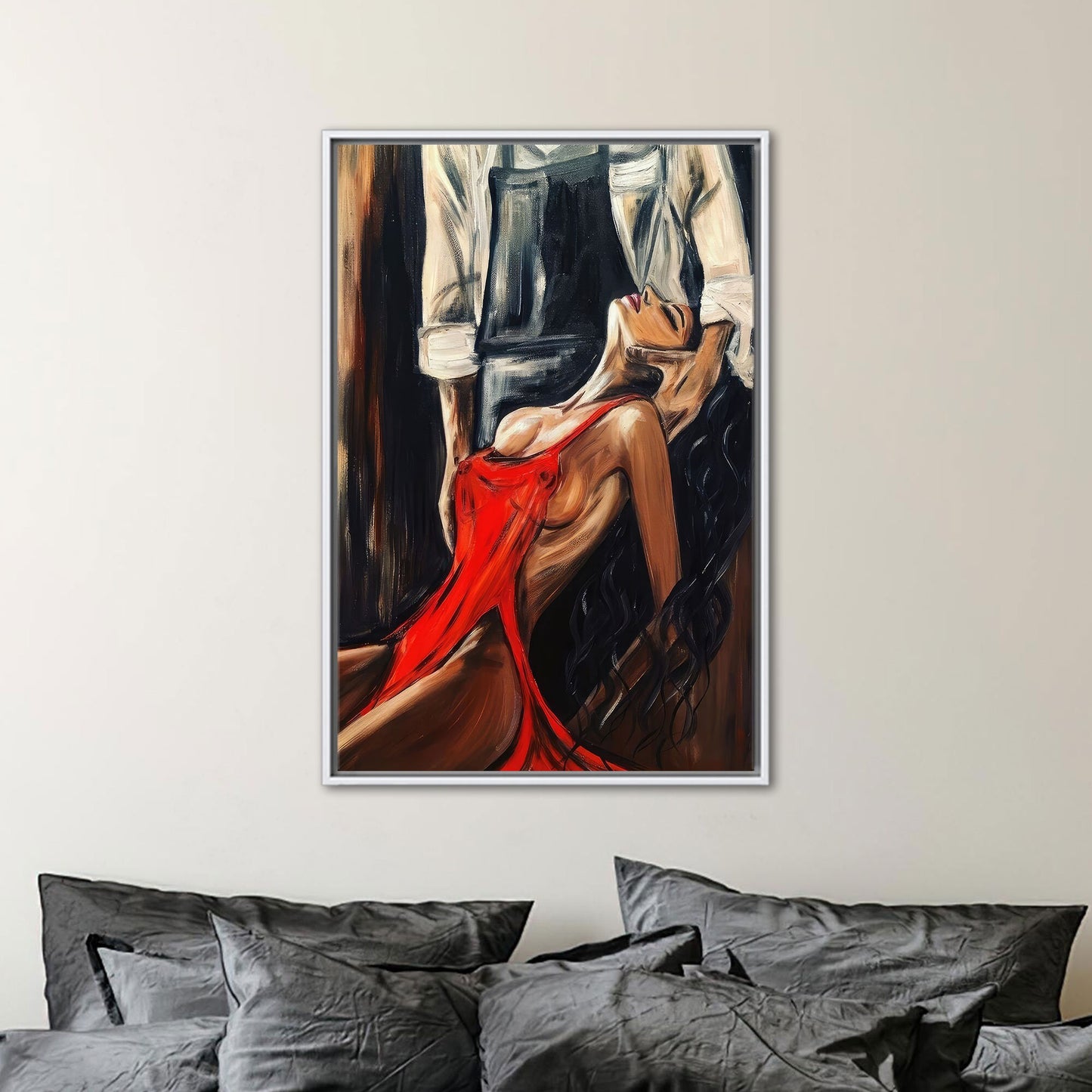 Romantic Couple Canvas Print