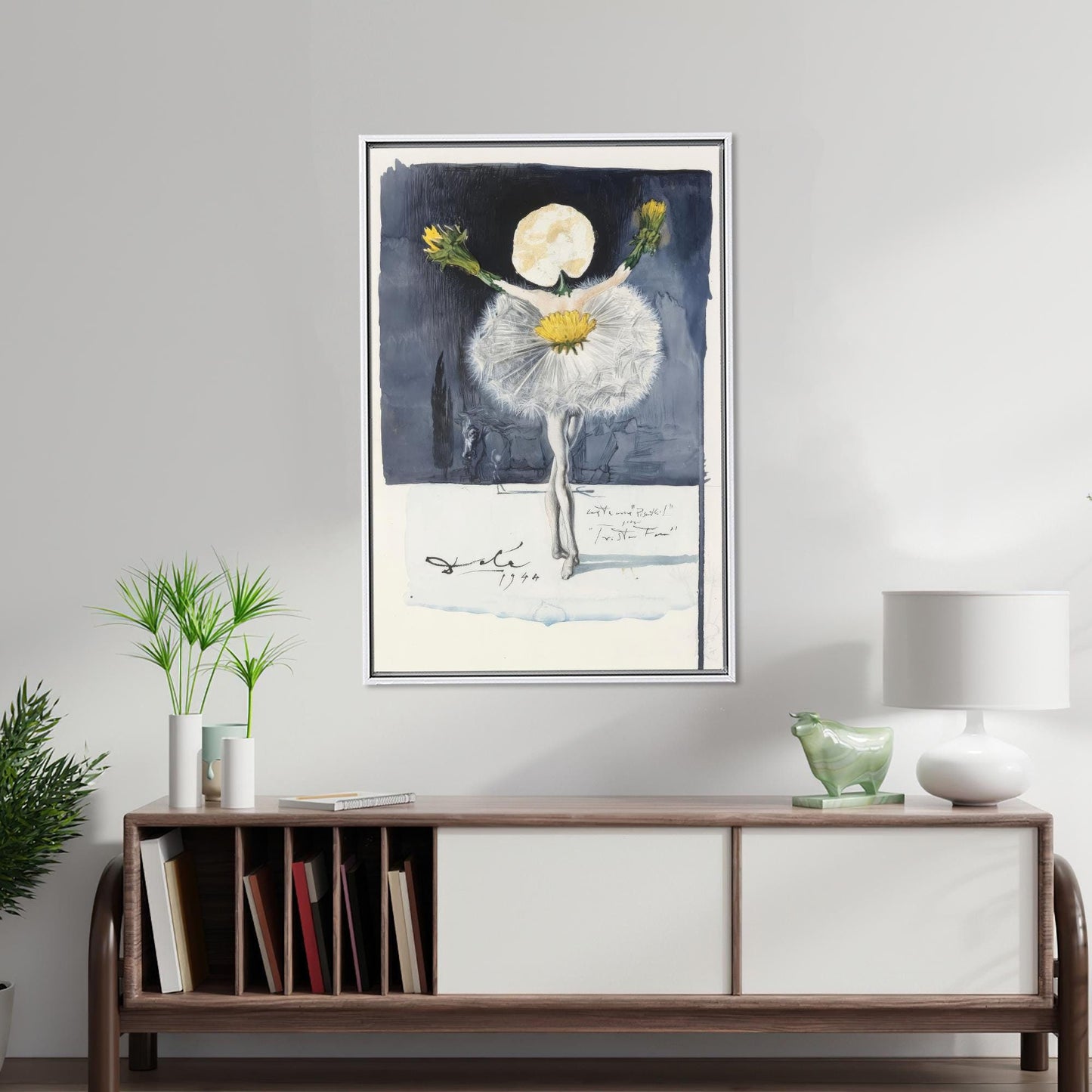 Salvador Dali Surreal Abstract 3D Canvas Print