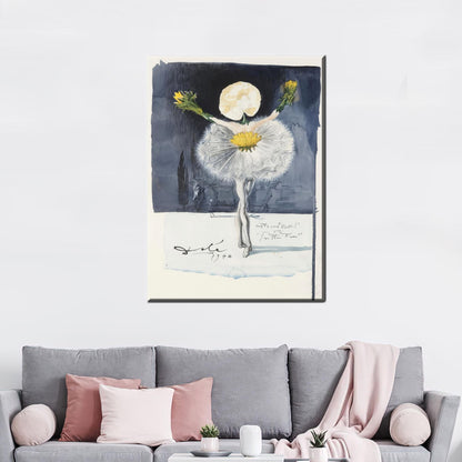 Salvador Dali Surreal Abstract 3D Canvas Print