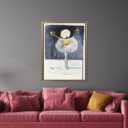 Salvador Dali Surreal Abstract 3D Canvas Print