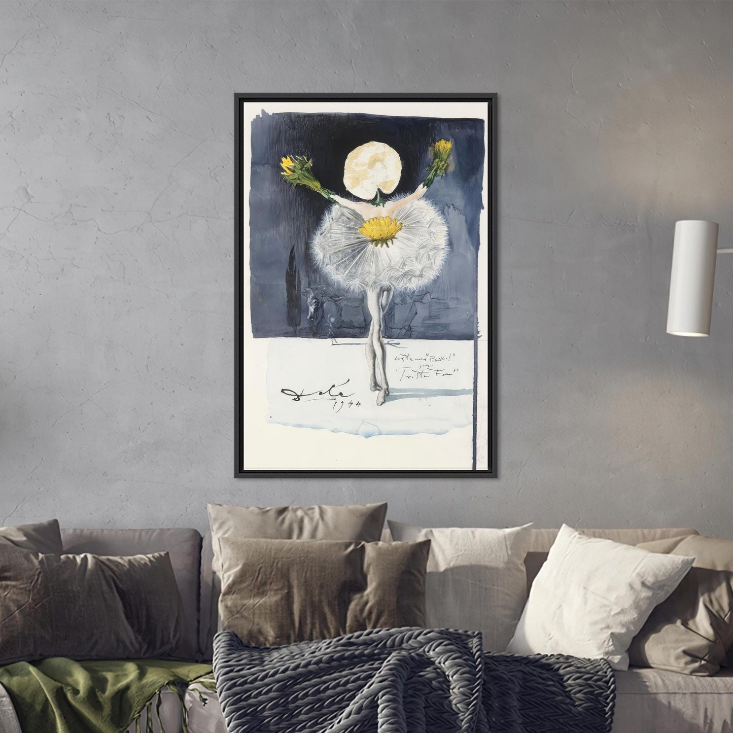 Salvador Dali Surreal Abstract 3D Canvas Print