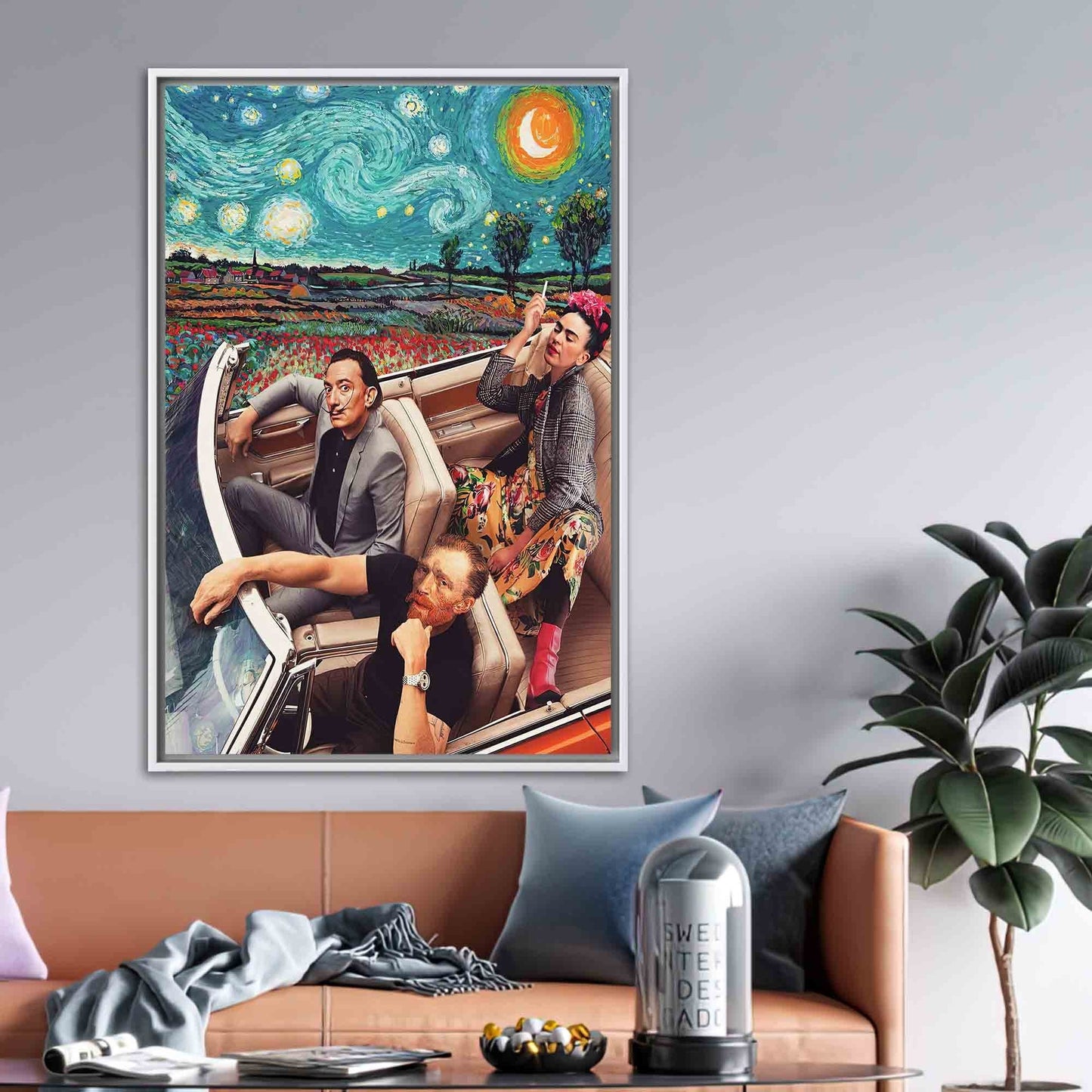 Starry Night Van Gogh Oil Canvas Print