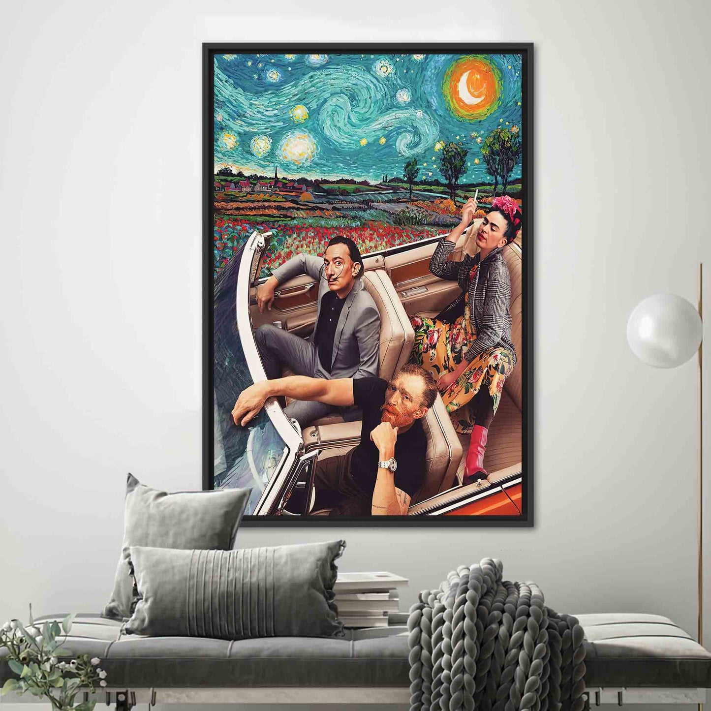 Starry Night Van Gogh Oil Canvas Print