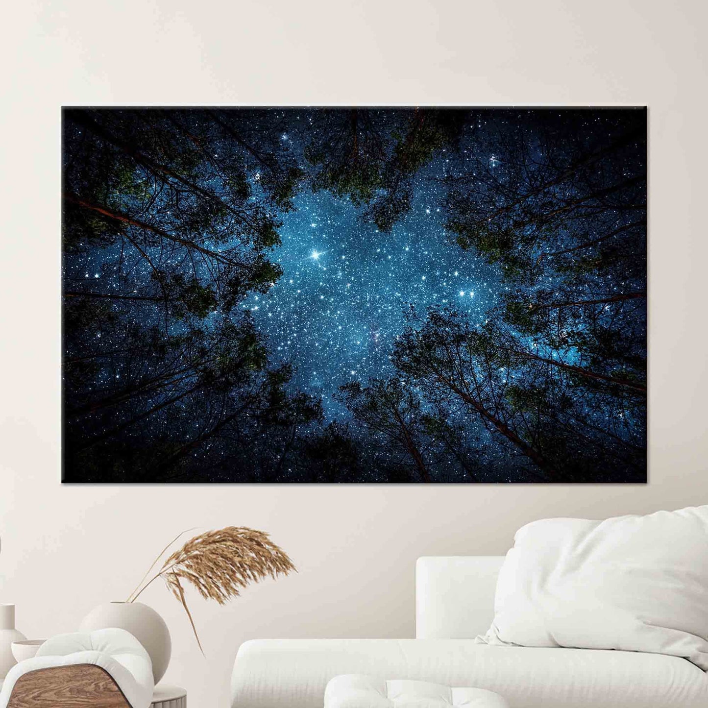 Night Sky Starry Halloween Canvas Print