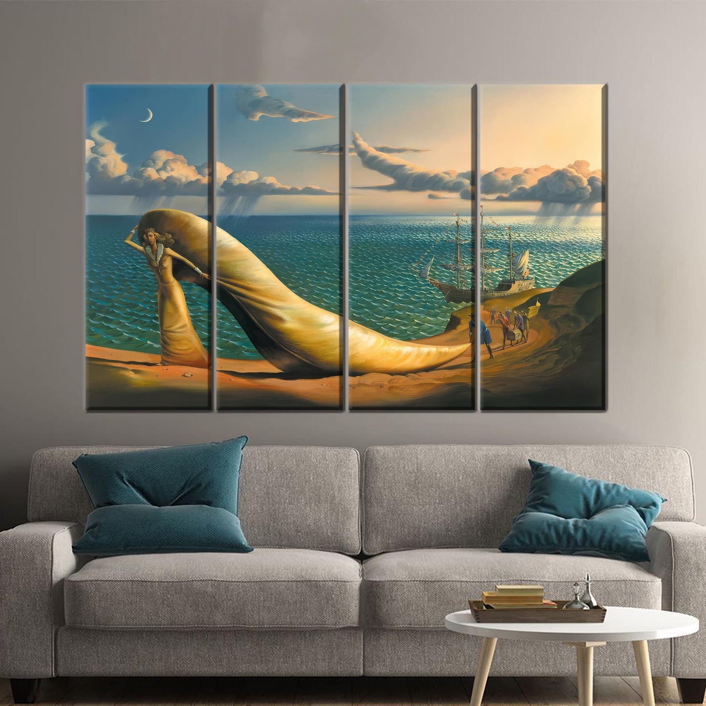 Abstract Surreal by Vladimir Kush Canvas Print