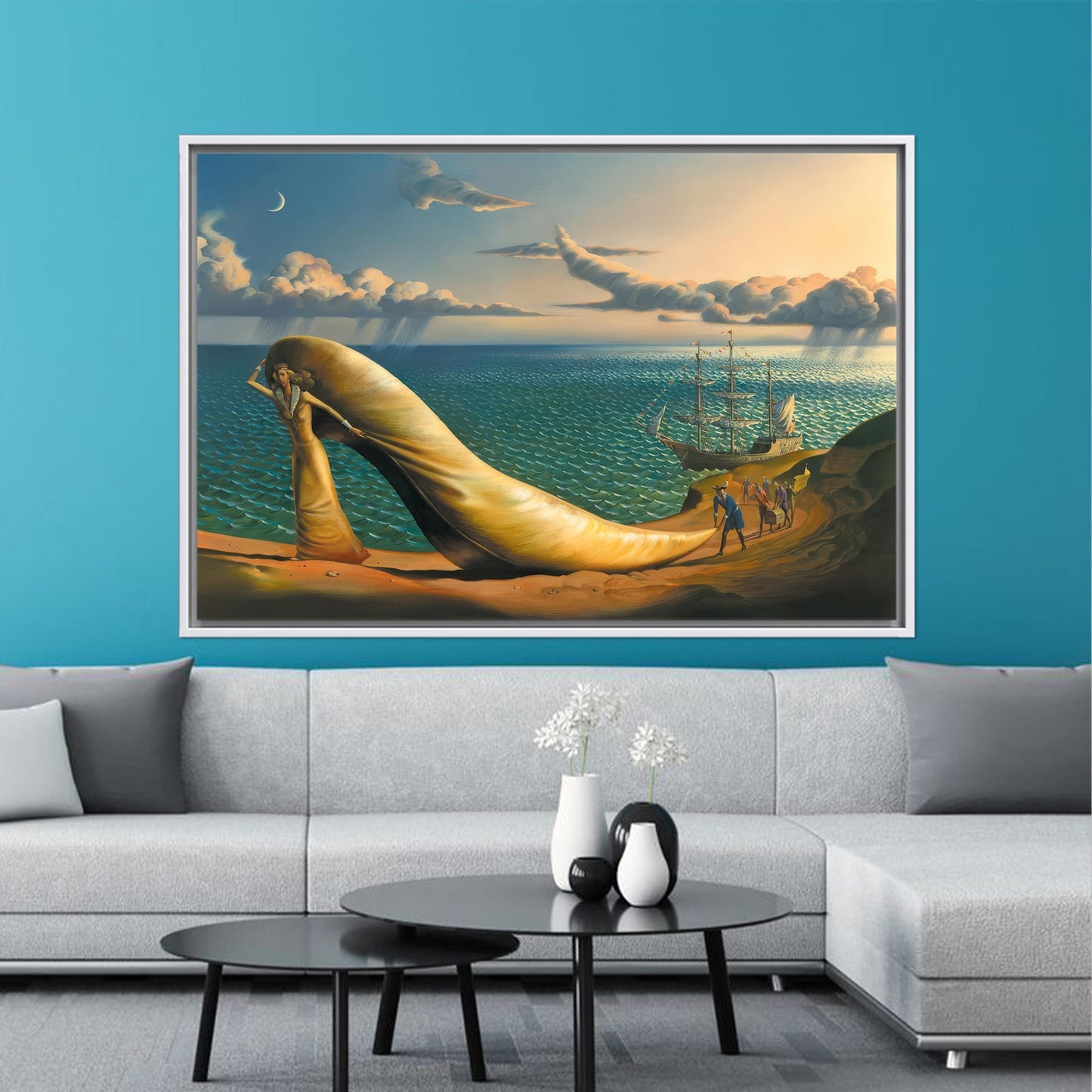 Abstract Surreal by Vladimir Kush Canvas Print